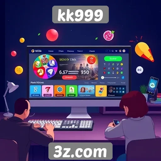 funcionalidades inovadoras do site kk999