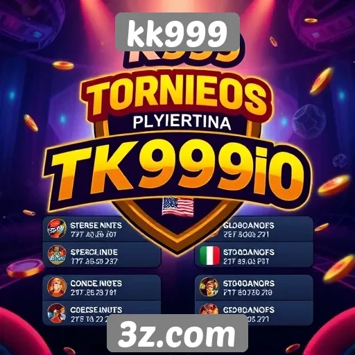 Plataforma kk999 anuncia torneios competitivos